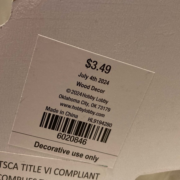 Set of 7 July 4Th Patriotic Decor - Picture 12 of 16